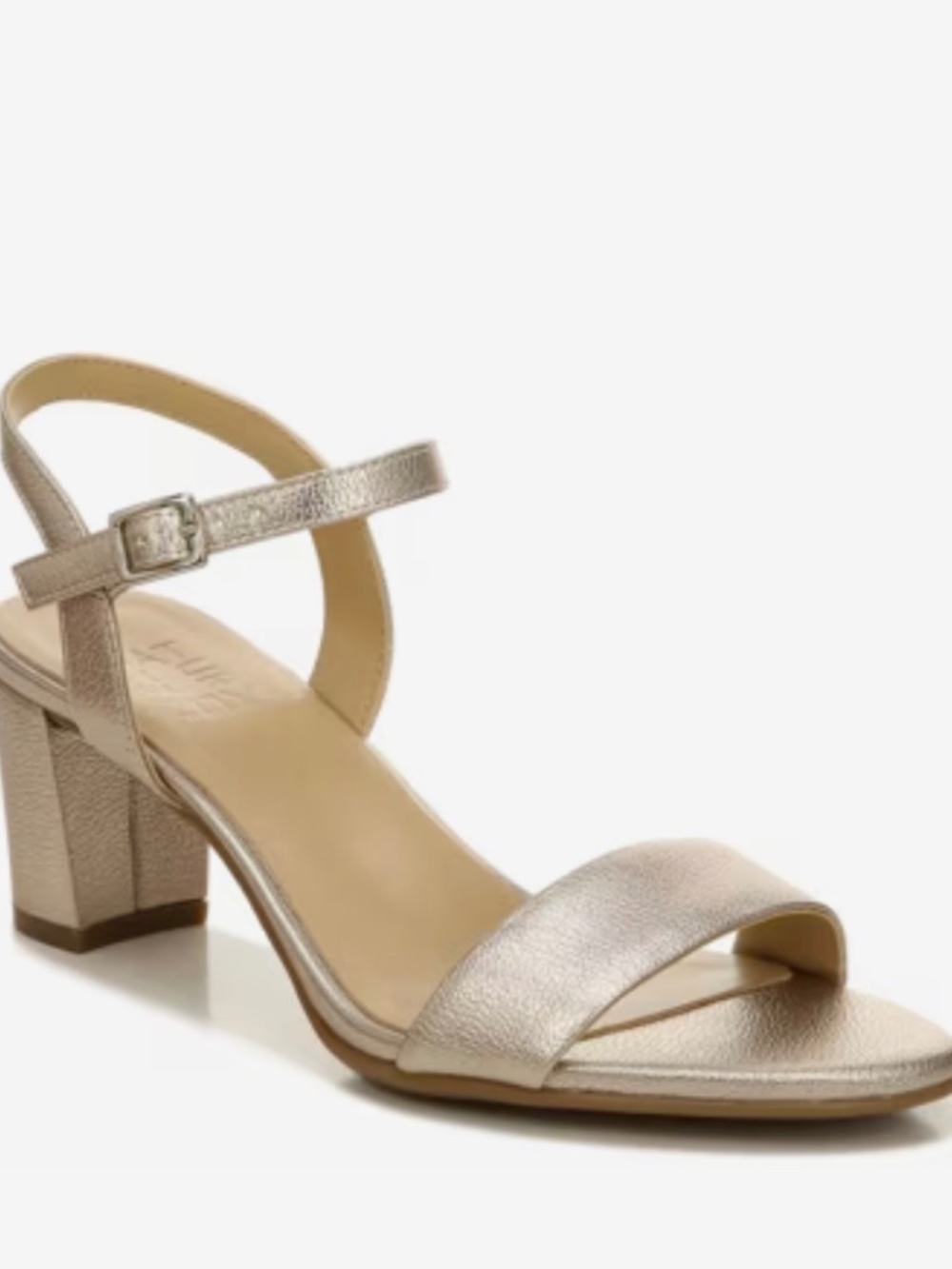Naturaliser Size 8 Bristol Sandal in Warm Silver